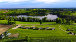 Masuria Resort Village, luksusowe domki z widokiem na jezioro, sauna i jacuzzi